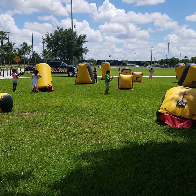 Summer Camp Laser Tag Fun!